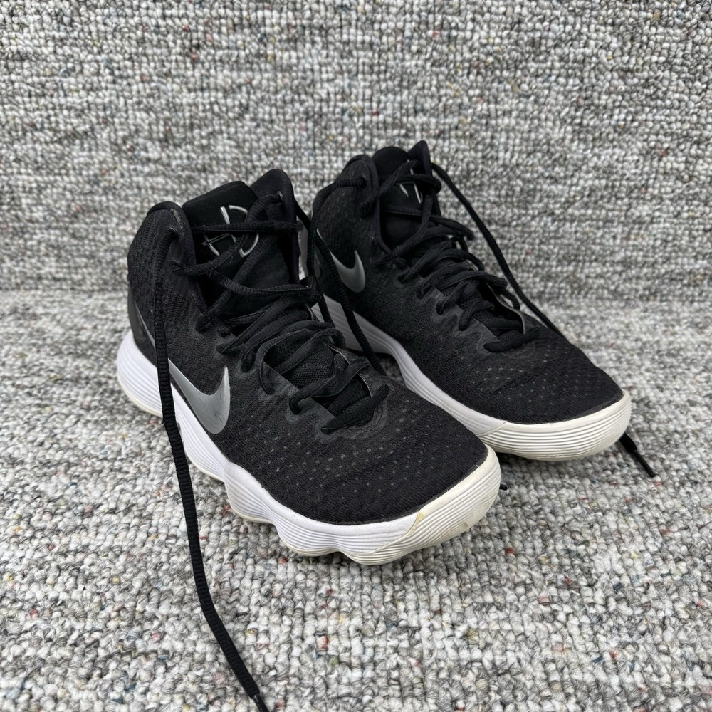 Nike Hyperdunk Shoes Womens 8 Sneakers Basketball Lace Up Black